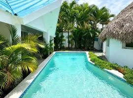 Bungalow o apartamento de 1 Habitación con Piscina Para Parejas