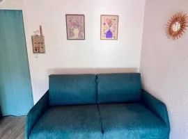 Studio cosy avec balcon et vue sur la montagne à Chamrousse - 19 m²
