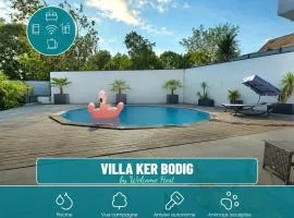 Villa Kerbodig, Piscine et nature, 6 chambres