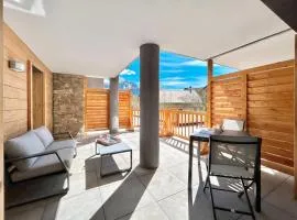 Appartement lumineux avec terrasse à Briançon