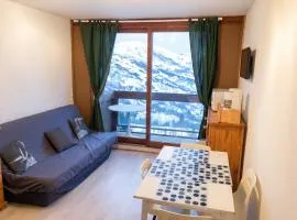 Appartement confortable au Corbier de 22 m² avec balcon