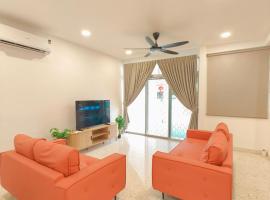 3-Storey House 11pax 10min Arena Queensbay, hotel u gradu Bayan Lepas