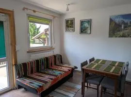 Biały domek przy Hajnówce