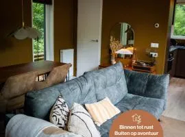 Boshuis Buiten - Houten huis op de Veluwe te Nunspeet