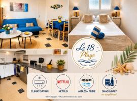 Le 18 plage, viešbutis mieste Valrasas