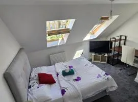 Luxury Smart Double Room - Free Parking - Dartfort Central
