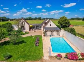 Crazy Villa Luigny 28 - Heated pool - City Stade - 1h20 Paris - 30P