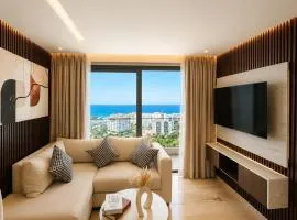 Studio de Luxe Vue Mer au 16ᵉ Étage ,Triple Towers, la Plus Haute Résidence de Tanger ,Proche Gare TGV