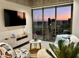 Modern Beach Apartment, Ocean View in Surf City