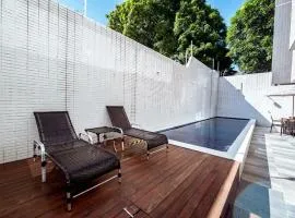 Apto com Piscina, Academia e Churrasqueira