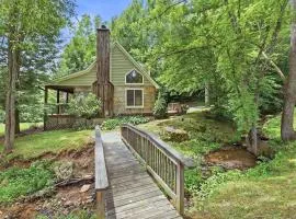 Creekfront Cottage scenic views dog-friendly firepit gas grill gas fireplace