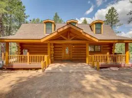 Real Log Cabin in Flagstaff with Forest Views