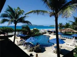 Flat Frente Mar com Piscina, Hidromassagem e Sauna