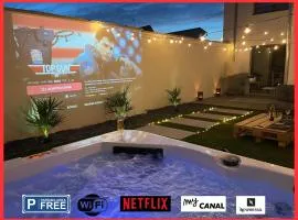 Full House, Jacuzzi, Netflix, 8 pers, free Parking 10' Colmar