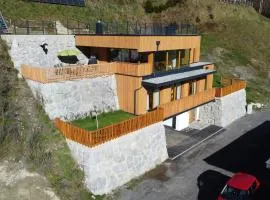 Alpen-Chalet mit privater Sauna und Gletscher Panorama