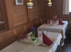 Gasthof Zum Kreuz, hotell sihtkohas Marbach