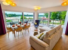 Złota Plaża Apartament Kwiecisty z widokiem na jezioro