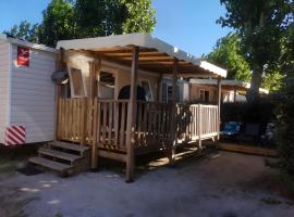 MIR 31- Mobil-Home au Sables de Midi-CAMPING SIBLU - 32 m - 3 chambres, hotel Sérignanban