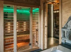 Romantikchalet Fuchsbau mit eigenen Wellnessbereich, Komfort und viel Ruhe in der Natur