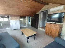 grand f3 avec deux grandes terrasse