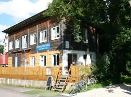 Backpackers hotel on the Danube