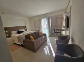 Flat II SAINT MORITZ, TOP 10, SHN Quadra 1 Bloco B, Belíssimo, Finamente Decorado, Espaçoso,, Vista Esplanada, NOVO, Executivo ou Família