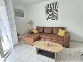 2-room apartment with parking and terrace in Saint Céré
