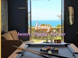 Refuge Lomy- Jacuzzi vue mer- Cinéma et Billard