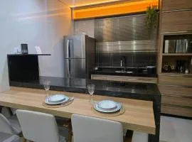 Studio - 500m Praia Massaguaçu com Piscina Exclusiva e Aquecimento Opcional