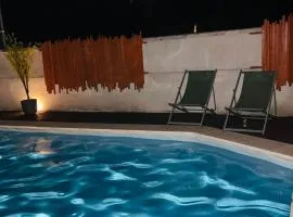 Maison plage piscine sans vis à vis