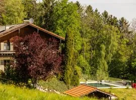 Haus Vogl Anger - Ferienwohnungen mit privater Sauna und beheizten Salzwasser Pool in Panoramalage