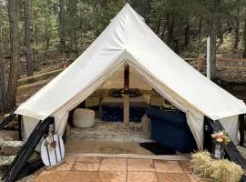 Bell Tent for Four for Dreamy Glamping Escapes in Colorado
