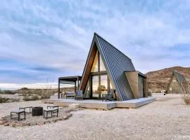 Chic A-Frame with Fire Pit in Terlingua, Texas