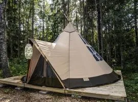Innovative Nordic Tipi Rental for Glamping in Montana