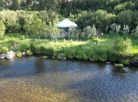 Glamping Yurt with Firepit, Hammock & Wood Stove in Garden Valley, Idaho