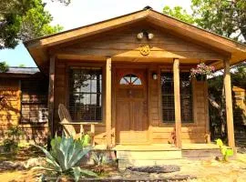 Charming Texas Hill Country Cabin Ideal for a Romantic Weekend Getaway