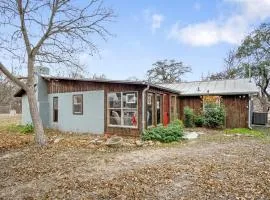 Riverbank Escape for Families and Friends with Ping Pong, guest. Pac-Man, and Cozy Den in Kerrville, Texas