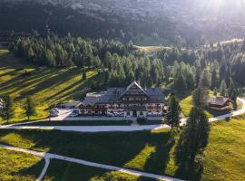 Hohe Gaisl, хотел в Брайес