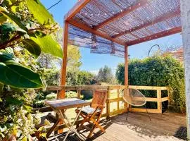 Maisonnette 5min LOURMARIN - Terrasse privée au calme absolu
