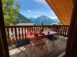 Lovatière convivial central vue montagne