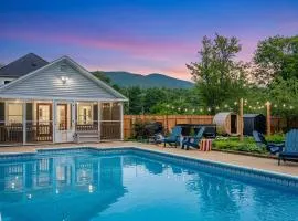 Mountain Getaway Sauna Outdoor Games Hot Tub