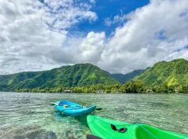 Teahupo'o Lodge Tahiti - Maison familiale au cœur du village - Canoës inclus
