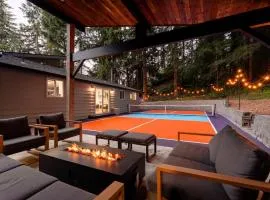 Pickleball Court Pool Table Fire Pit Private