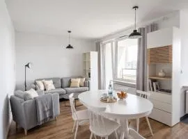 Panorama Apartment - Rondo ONZ - Luxury Warsaw Stays - 2 Bedrooms - Pereca street