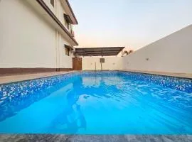 II EMPYREAN STAYS II WHITE PANTHER VILLA II 3BHK II AC II PRIVATE POOL ll