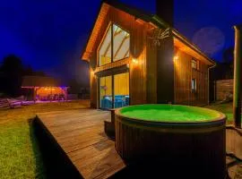 JASZCZURKA, domek nad rzeką, Zwierzyniec, Roztocze, Jacuzzi, Sauna