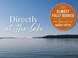 Sunshine Beach House, DIREKT AM SEE, eigenes BOOT, PRIVATE BEACH, Grill, WLAN