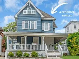 Spacious 4BR Duplex - 5 Blks 2 Beach - Badges Incl