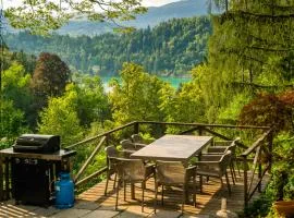 Panoramic Forest Chalet Bled Lake and Castle View