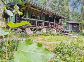 A well-equipped log cabin in Nuuksio National Park